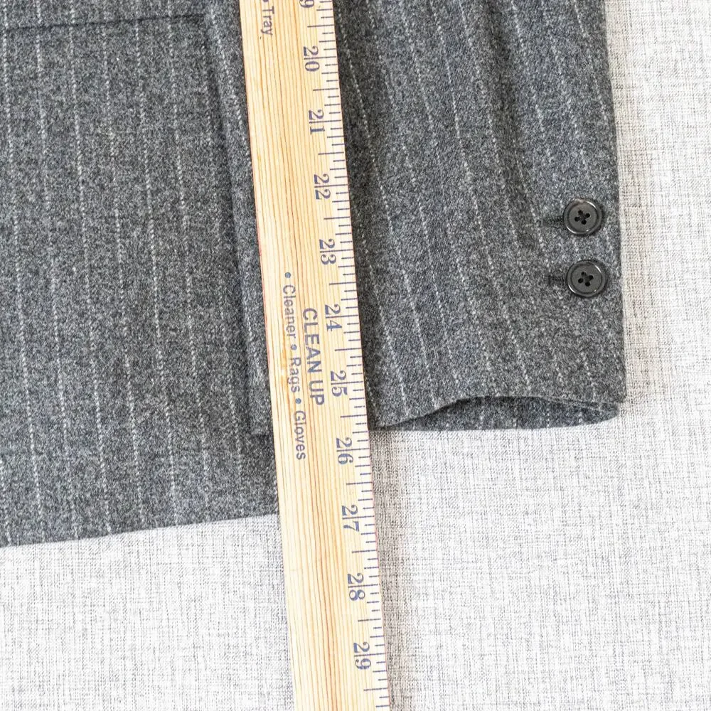 Brooks Brothers Black Fleece x Thom Browne Suit Gray Pinstripe wool tweed BB4
